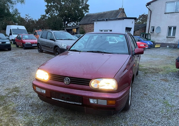 Volkswagen Golf cena 7900 przebieg: 118441, rok produkcji 1997 z Oleśnica małe 326